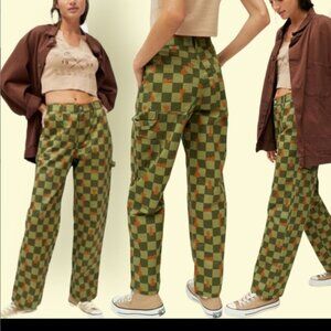 Urban Outfitters Checkered Cargo Pants